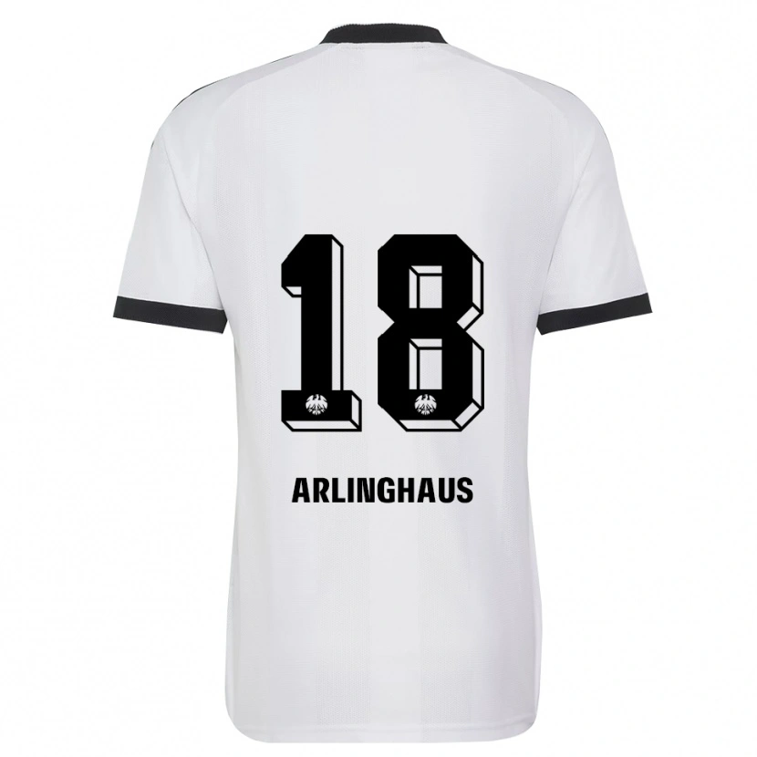 Danxen Herren Maximilian Arlinghaus #18 Schwarz Weiß Auswärtstrikot Trikot 2026/27 T-Shirt