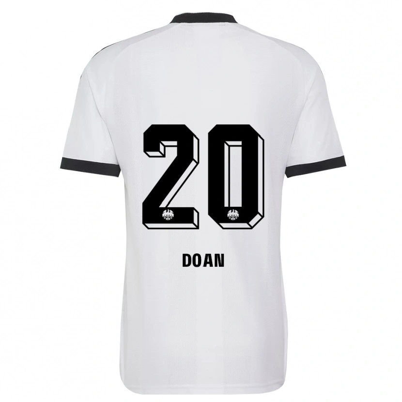 Danxen Herren Ritsu Doan #20 Schwarz Weiß Auswärtstrikot Trikot 2026/27 T-Shirt