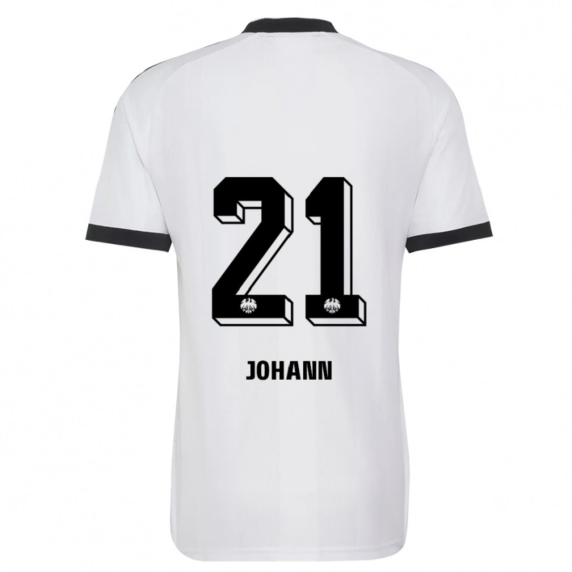 Danxen Herren Hannah Johann #21 Schwarz Weiß Auswärtstrikot Trikot 2026/27 T-Shirt