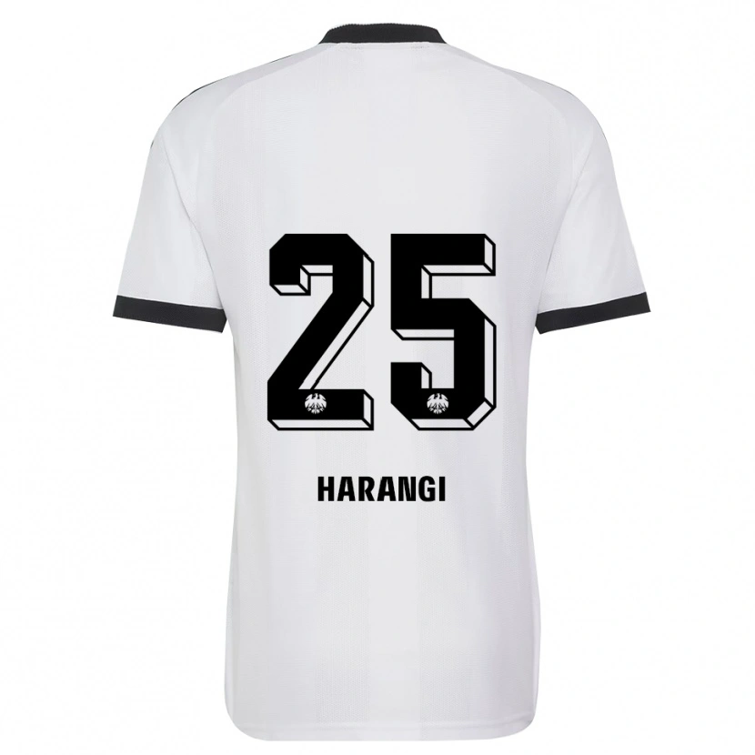 Danxen Herren Aiden Harangi #25 Schwarz Weiß Auswärtstrikot Trikot 2026/27 T-Shirt