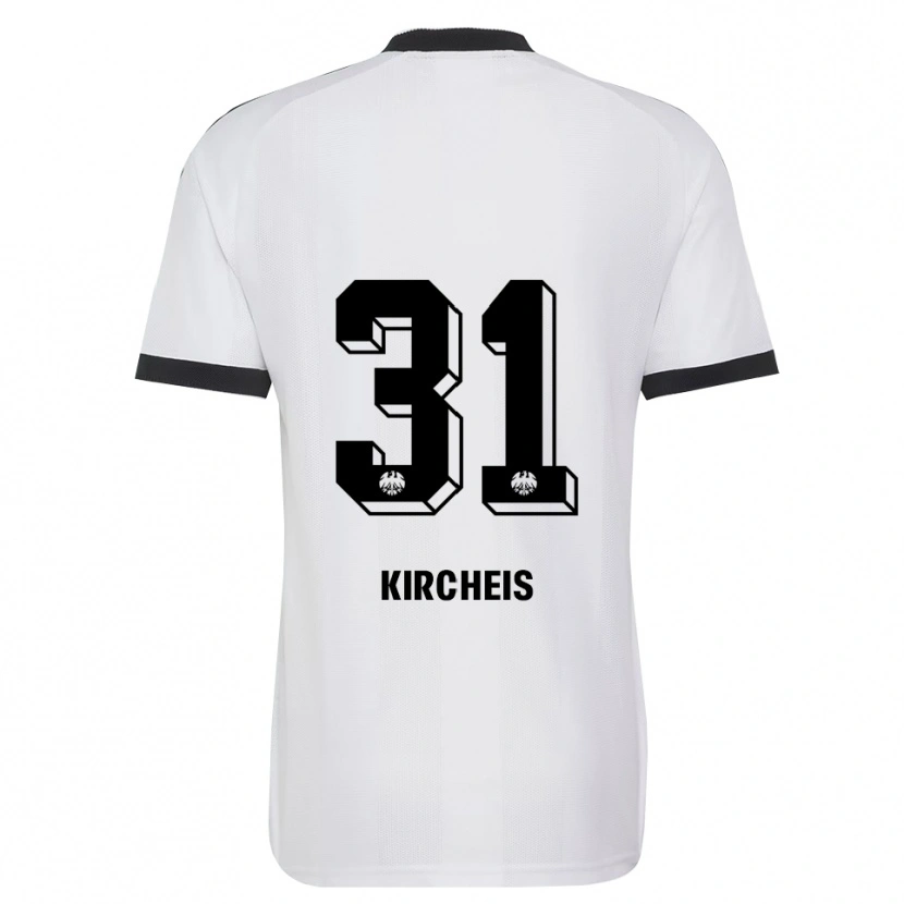 Danxen Herren Ole Kircheis #31 Schwarz Weiß Auswärtstrikot Trikot 2026/27 T-Shirt