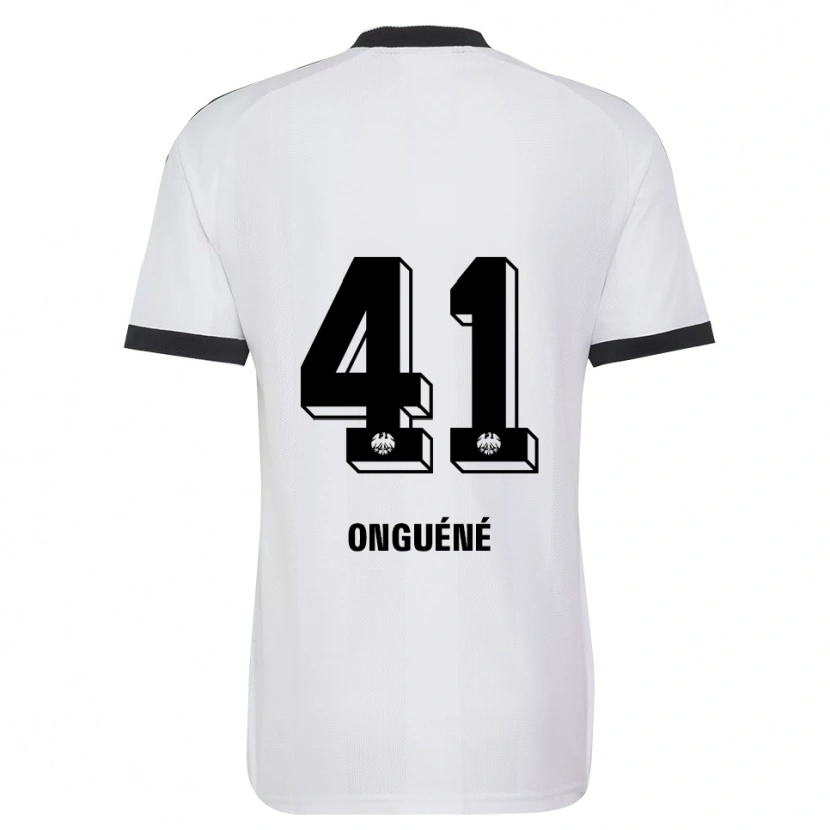 Danxen Herren Jérôme Onguéné #41 Schwarz Weiß Auswärtstrikot Trikot 2026/27 T-Shirt