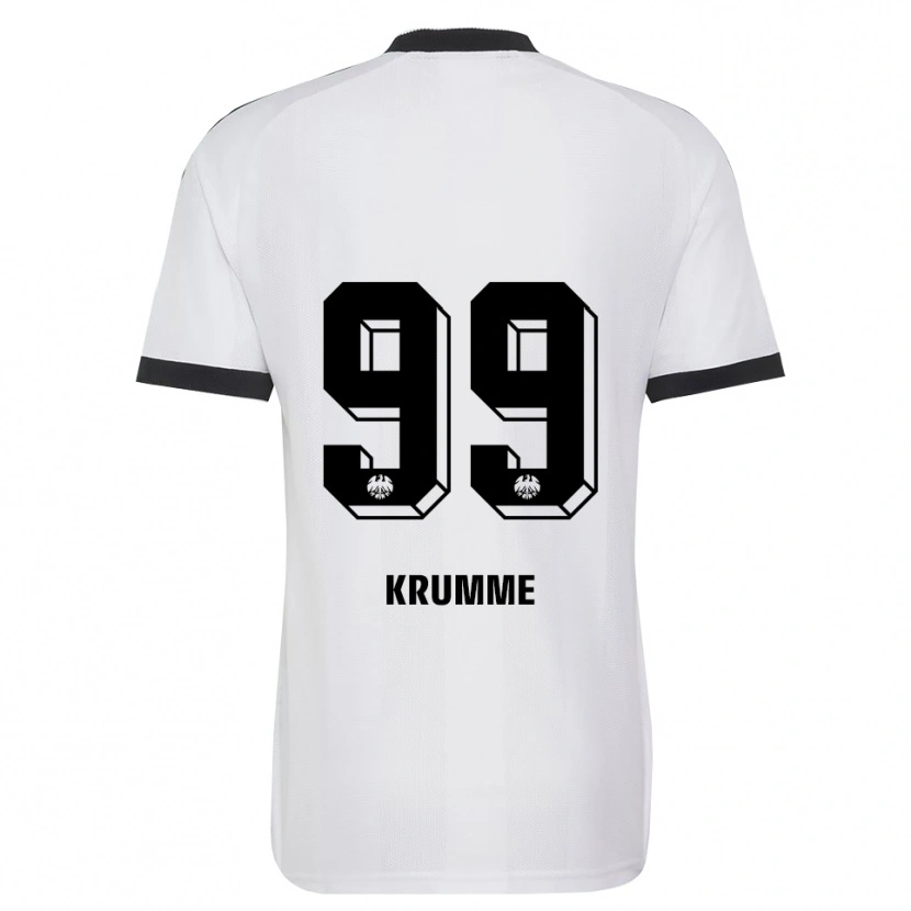 Danxen Herren Janne Krumme #99 Schwarz Weiß Auswärtstrikot Trikot 2026/27 T-Shirt