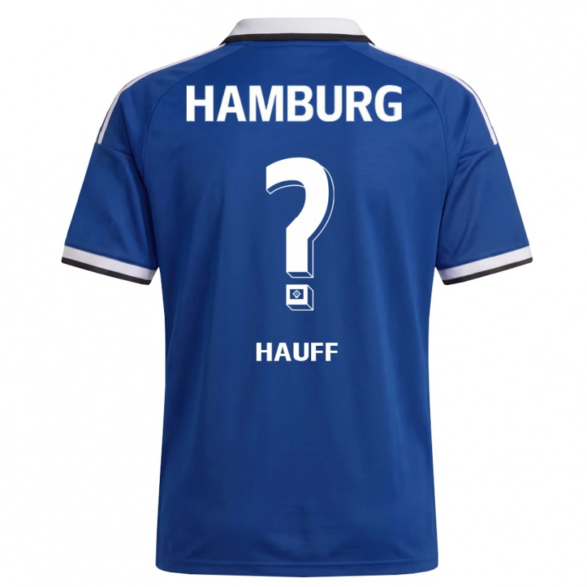 Danxen Herren Daniel Hauff #0 Weiß Blau Auswärtstrikot Trikot 2026/27 T-Shirt