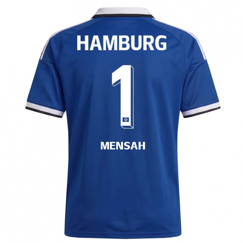 Danxen Herren Steven Mensah #1 Weiß Blau Auswärtstrikot Trikot 2026/27 T-Shirt