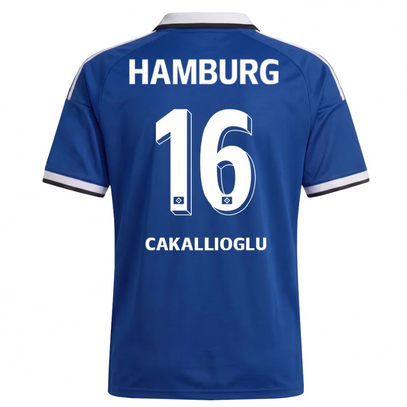 Danxen Herren Berk Cakallioglu #16 Weiß Blau Auswärtstrikot Trikot 2026/27 T-Shirt