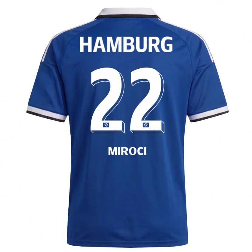 Danxen Herren Dionart Miroci #22 Weiß Blau Auswärtstrikot Trikot 2026/27 T-Shirt