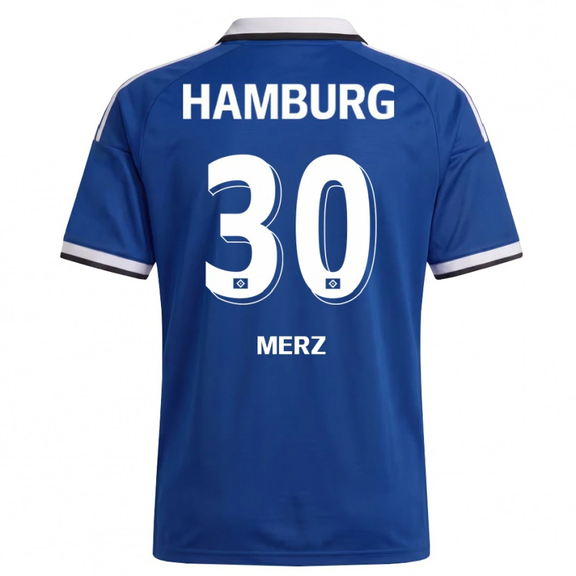 Danxen Herren Selma Merz #30 Weiß Blau Auswärtstrikot Trikot 2026/27 T-Shirt