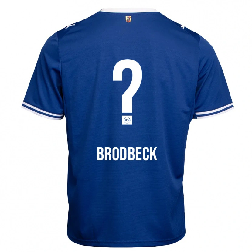 Danxen Herren Siska Brodbeck #0 Königsblau Weiß Auswärtstrikot Trikot 2026/27 T-Shirt