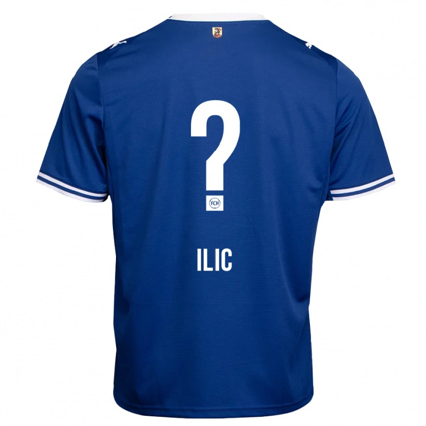 Danxen Herren Leana Ilic #0 Königsblau Weiß Auswärtstrikot Trikot 2026/27 T-Shirt