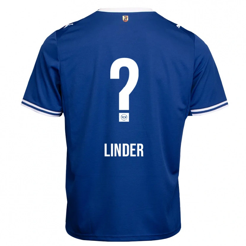Danxen Herren Madeleine Linder #0 Königsblau Weiß Auswärtstrikot Trikot 2026/27 T-Shirt