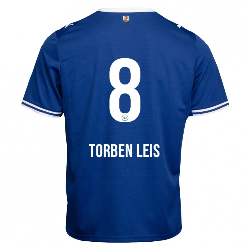 Danxen Herren Torben Leis #8 Königsblau Weiß Auswärtstrikot Trikot 2026/27 T-Shirt