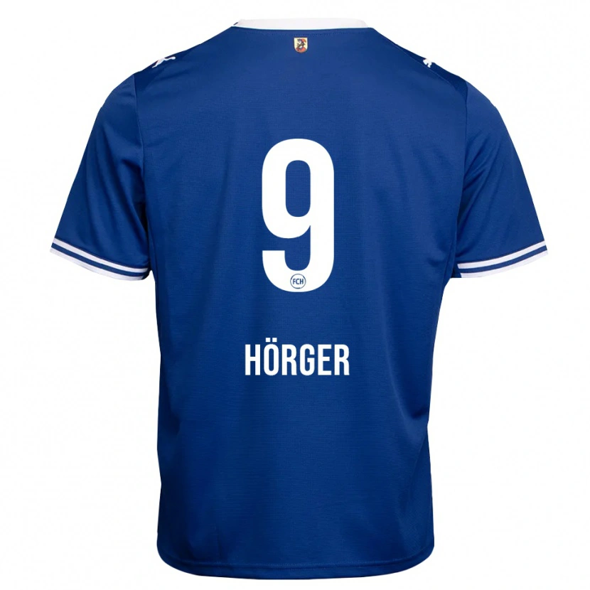 Danxen Herren Verena Hörger #9 Königsblau Weiß Auswärtstrikot Trikot 2026/27 T-Shirt