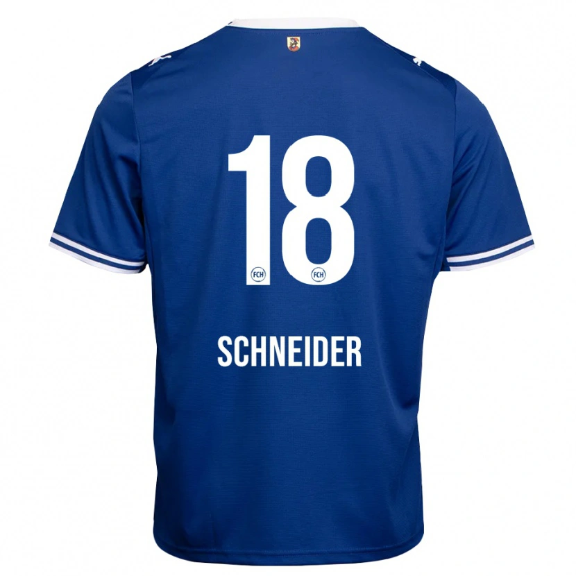 Danxen Herren Noah Schneider #18 Königsblau Weiß Auswärtstrikot Trikot 2026/27 T-Shirt