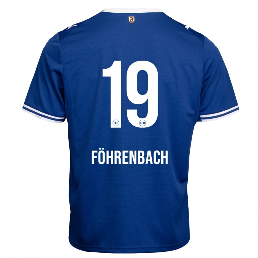 Danxen Herren Jonas Föhrenbach #19 Königsblau Weiß Auswärtstrikot Trikot 2026/27 T-Shirt