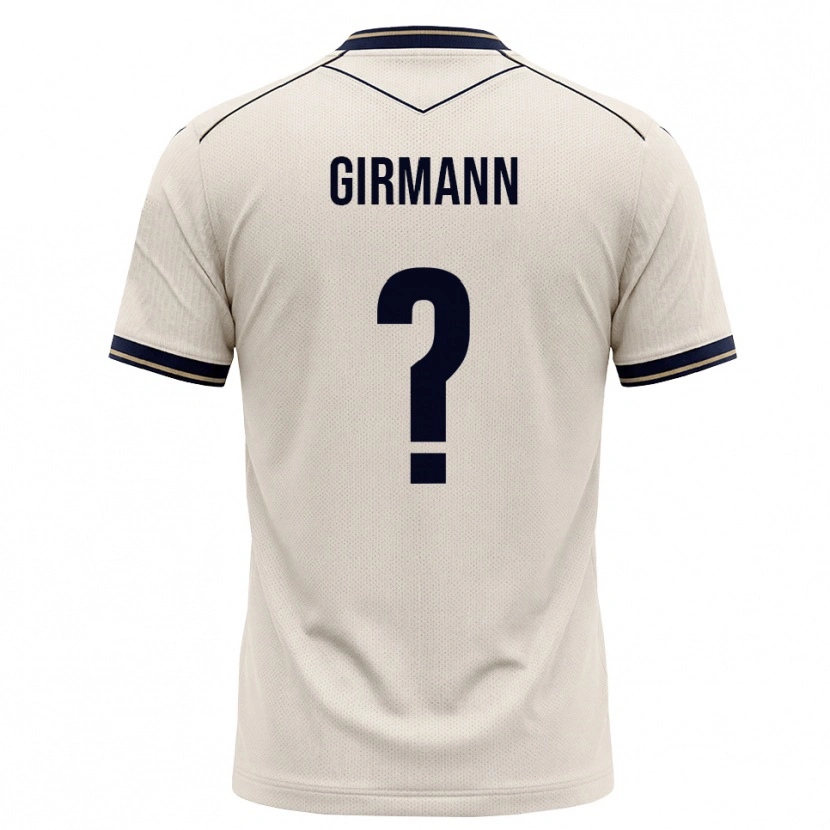 Danxen Herren David Girmann #0 Creme Tiefblau Auswärtstrikot Trikot 2026/27 T-Shirt