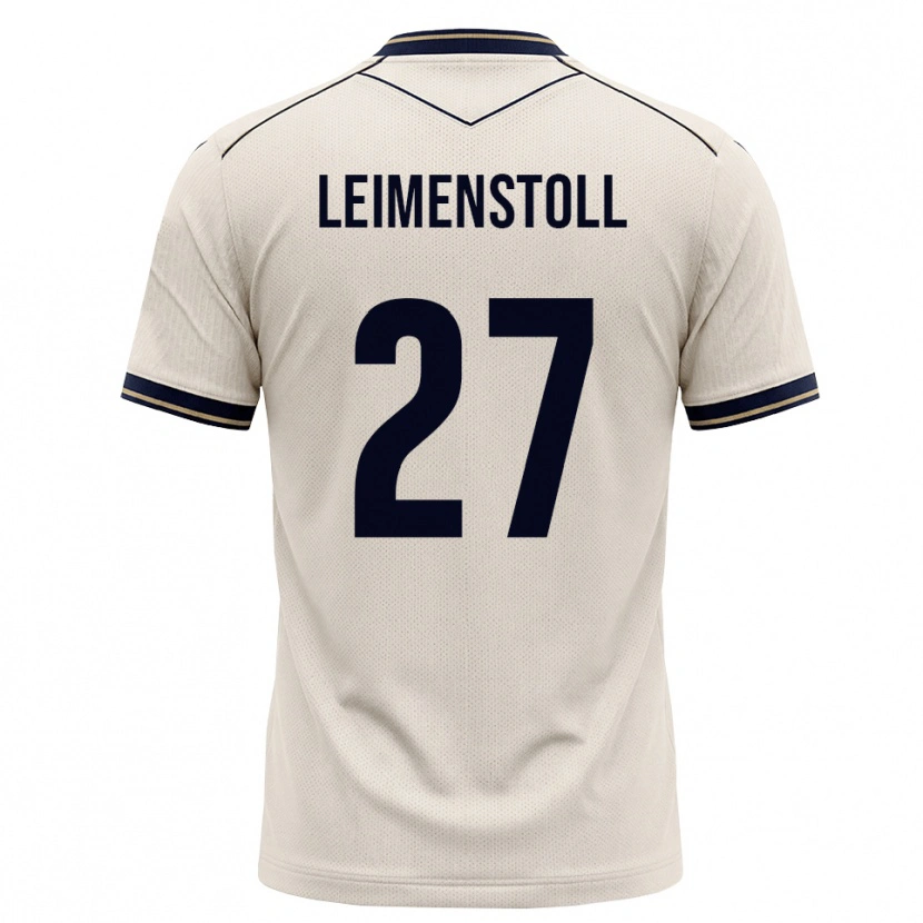 Danxen Herren Vanessa Leimenstoll #27 Creme Tiefblau Auswärtstrikot Trikot 2026/27 T-Shirt
