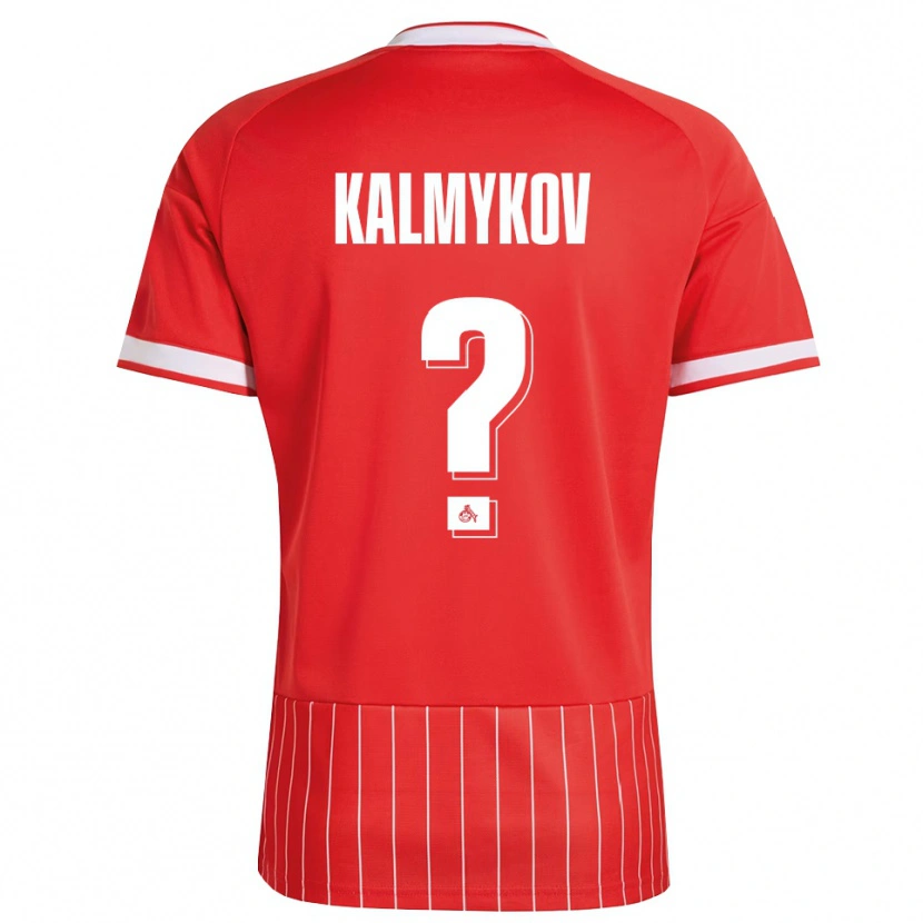 Danxen Herren Arthur Kalmykov #0 Rot Weiß Grün Auswärtstrikot Trikot 2026/27 T-Shirt