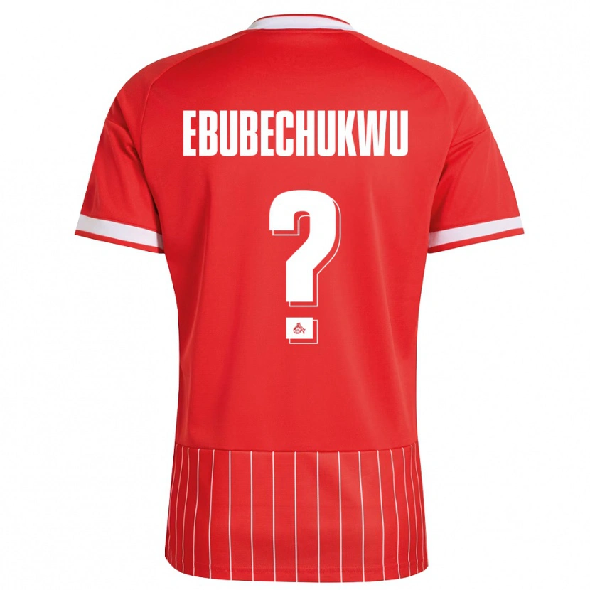 Danxen Herren Duru-Francis Promise Ebubechukwu #0 Rot Weiß Grün Auswärtstrikot Trikot 2026/27 T-Shirt