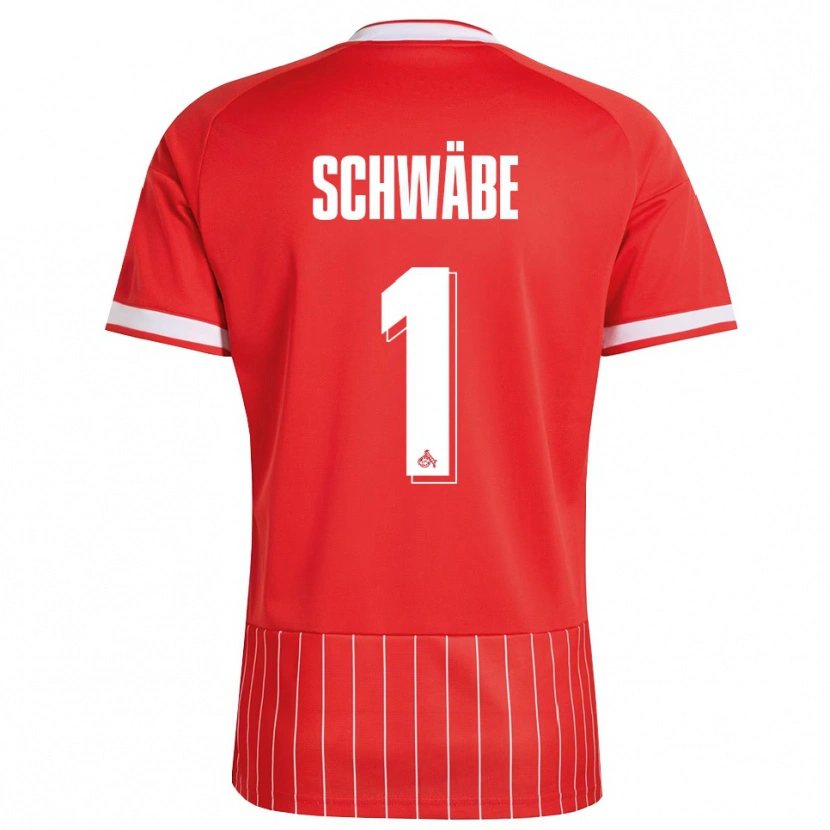 Danxen Herren Marvin Schwäbe #1 Rot Weiß Grün Auswärtstrikot Trikot 2026/27 T-Shirt