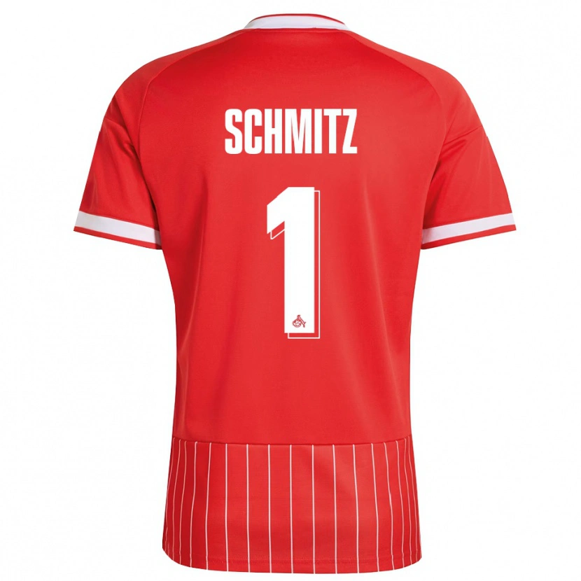 Danxen Herren Lisa Schmitz #1 Rot Weiß Grün Auswärtstrikot Trikot 2026/27 T-Shirt