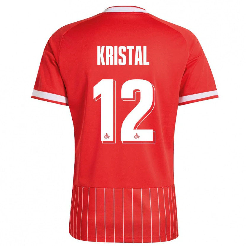 Danxen Herren Patrik Kristal #12 Rot Weiß Grün Auswärtstrikot Trikot 2026/27 T-Shirt