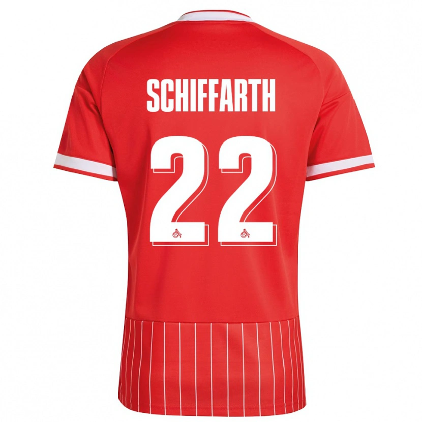 Danxen Herren Julia Schiffarth #22 Rot Weiß Grün Auswärtstrikot Trikot 2026/27 T-Shirt