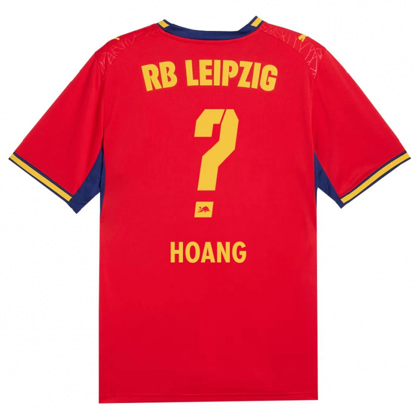 Danxen Herren Hoang Bao Nam Le #0 Rot Gelb Königsblau Auswärtstrikot Trikot 2026/27 T-Shirt
