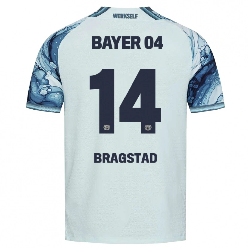 Danxen Herren Emilie Bragstad #14 Dunkelgrün Schwarz Auswärtstrikot Trikot 2026/27 T-Shirt