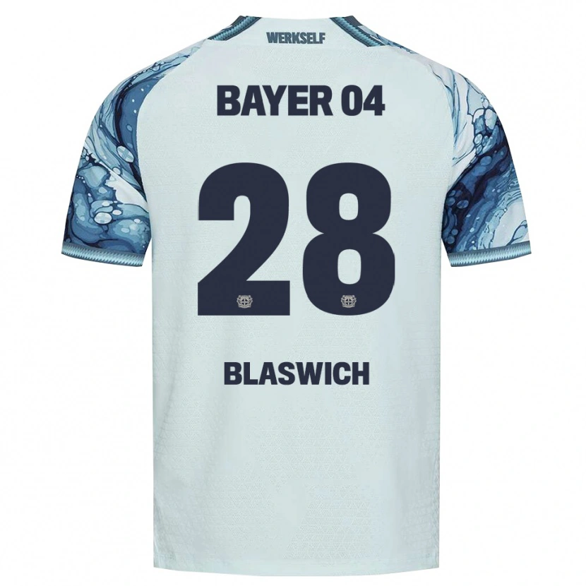 Danxen Herren Janis Blaswich #28 Dunkelgrün Schwarz Auswärtstrikot Trikot 2026/27 T-Shirt