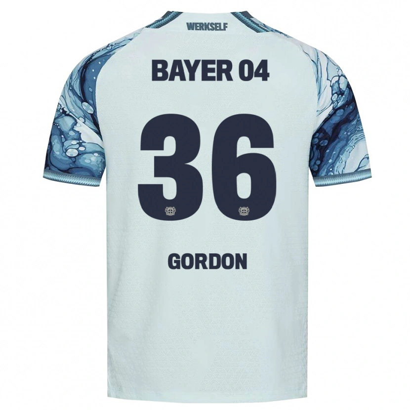 Danxen Herren Max Gordon #36 Dunkelgrün Schwarz Auswärtstrikot Trikot 2026/27 T-Shirt