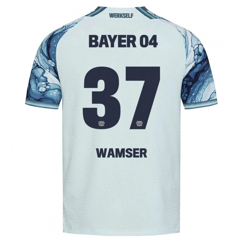 Danxen Herren Carlotta Wamser #37 Dunkelgrün Schwarz Auswärtstrikot Trikot 2026/27 T-Shirt