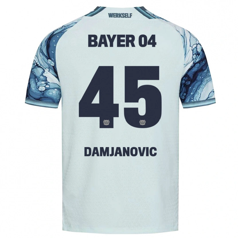 Danxen Herren Aleksa Damjanovic #45 Dunkelgrün Schwarz Auswärtstrikot Trikot 2026/27 T-Shirt