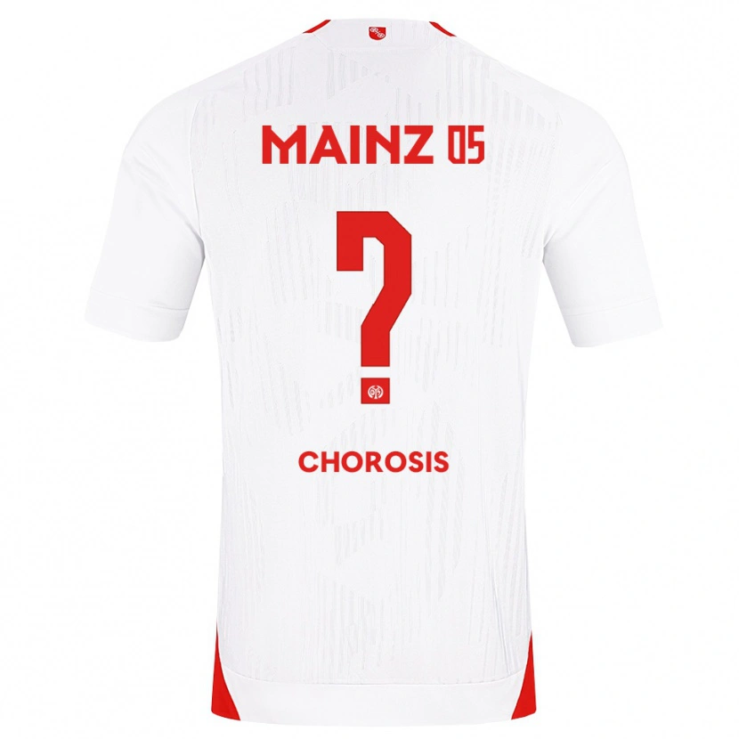 Danxen Herren Dimitrios Chorosis #0 Weiß Rot Gelb Auswärtstrikot Trikot 2026/27 T-Shirt