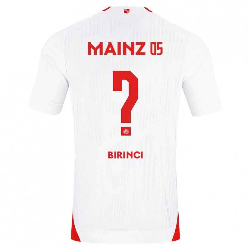 Danxen Herren Muhammed Birinci #0 Weiß Rot Gelb Auswärtstrikot Trikot 2026/27 T-Shirt