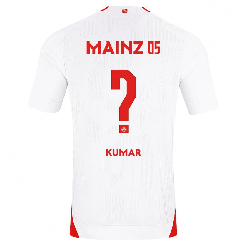 Danxen Herren Florian Kumar #0 Weiß Rot Gelb Auswärtstrikot Trikot 2026/27 T-Shirt