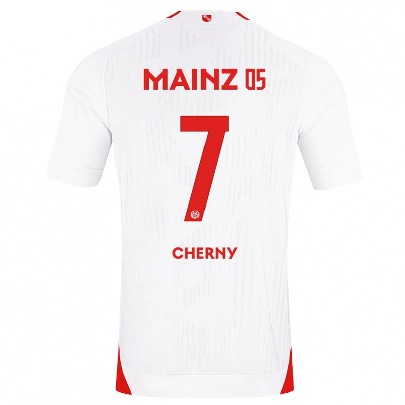 Danxen Herren Nick Cherny #7 Weiß Rot Gelb Auswärtstrikot Trikot 2026/27 T-Shirt