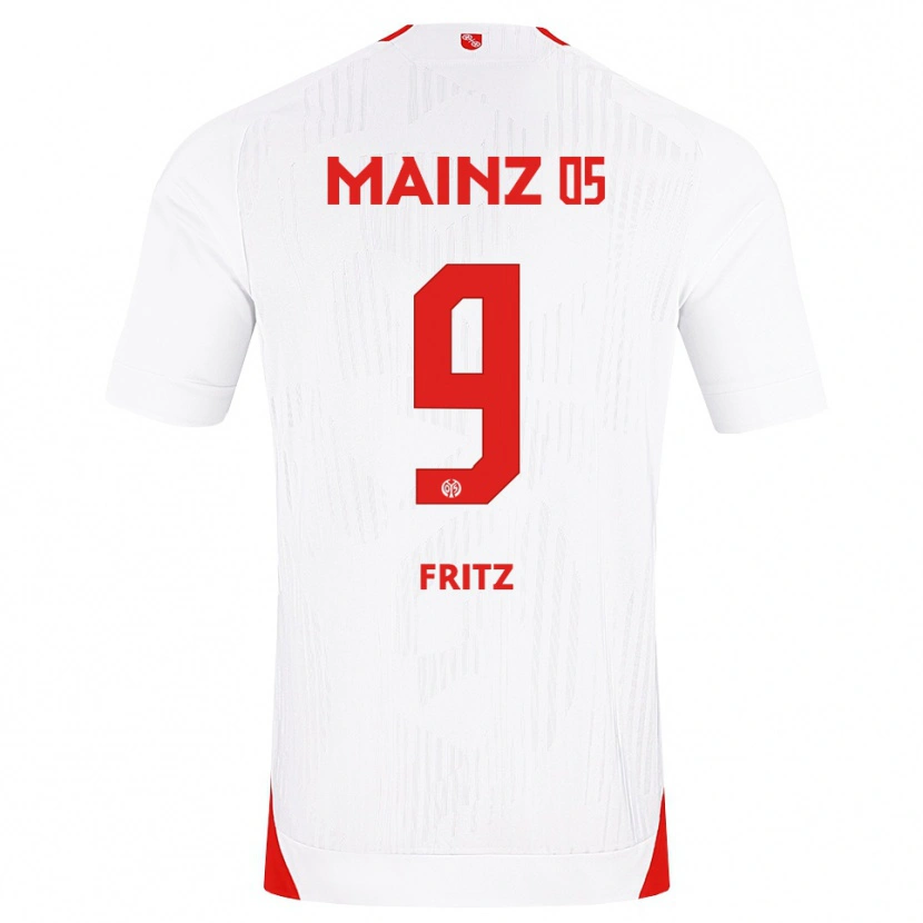 Danxen Herren April Fritz #9 Weiß Rot Gelb Auswärtstrikot Trikot 2026/27 T-Shirt