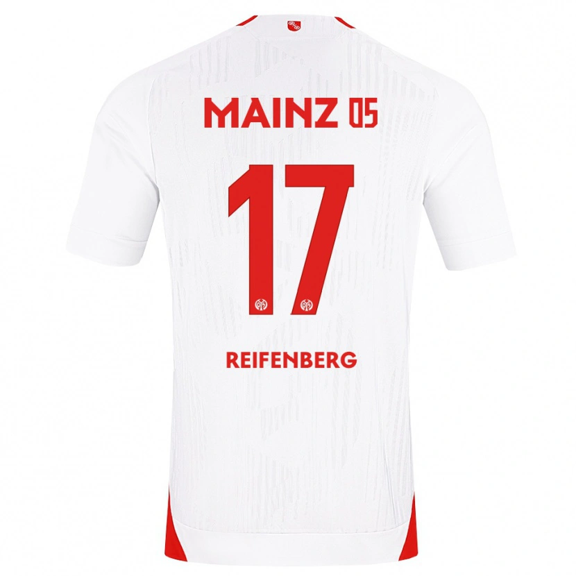 Danxen Herren Michelle Reifenberg #17 Weiß Rot Gelb Auswärtstrikot Trikot 2026/27 T-Shirt