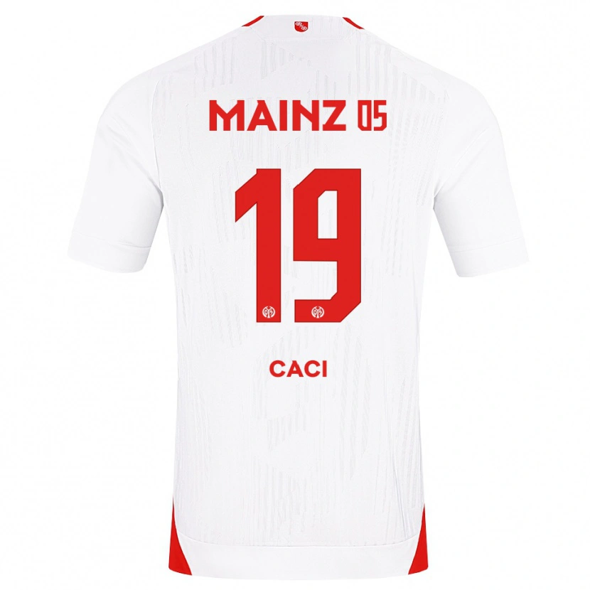 Danxen Herren Anthony Caci #19 Weiß Rot Gelb Auswärtstrikot Trikot 2026/27 T-Shirt