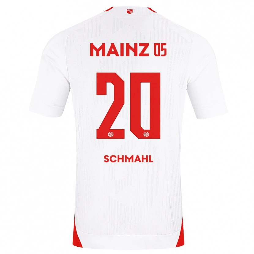 Danxen Herren Laura Schmahl #20 Weiß Rot Gelb Auswärtstrikot Trikot 2026/27 T-Shirt