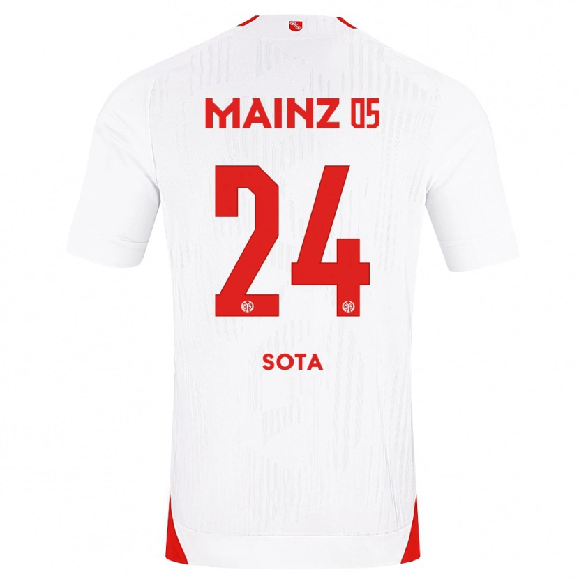 Danxen Herren Sota Kawasaki #24 Weiß Rot Gelb Auswärtstrikot Trikot 2026/27 T-Shirt