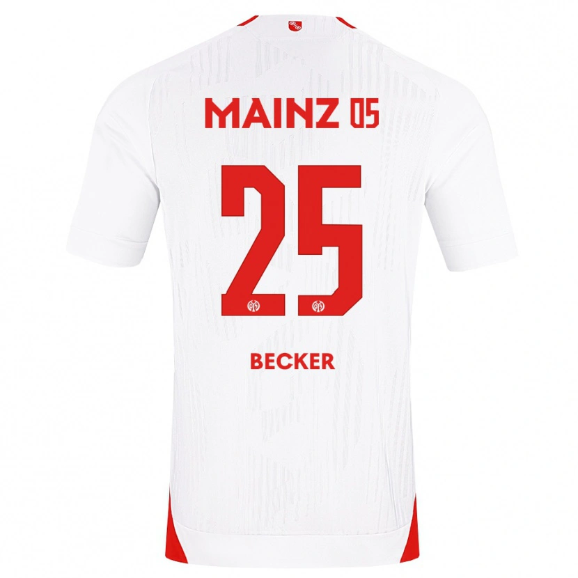 Danxen Herren Kathrin Becker #25 Weiß Rot Gelb Auswärtstrikot Trikot 2026/27 T-Shirt