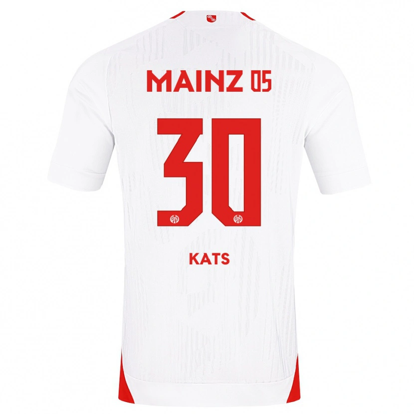 Danxen Herren Vital Kats #30 Weiß Rot Gelb Auswärtstrikot Trikot 2026/27 T-Shirt