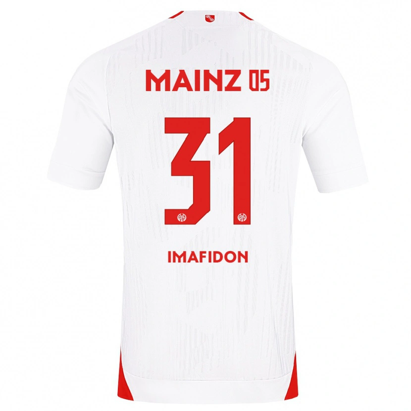 Danxen Herren Daniel Imafidon #31 Weiß Rot Gelb Auswärtstrikot Trikot 2026/27 T-Shirt