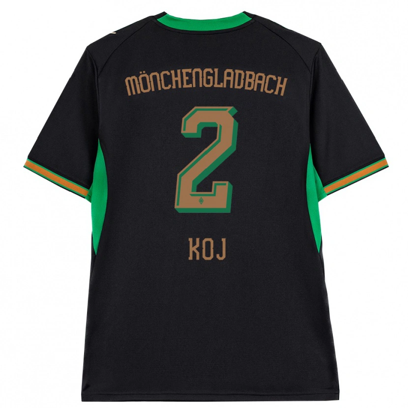 Danxen Herren Julia Koj #2 Schwarz Orange Grün Braun Auswärtstrikot Trikot 2026/27 T-Shirt
