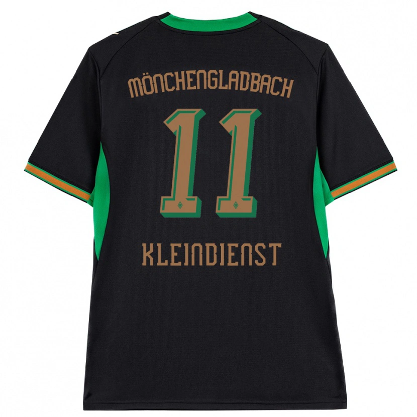 Danxen Herren Tim Kleindienst #11 Schwarz Orange Grün Braun Auswärtstrikot Trikot 2026/27 T-Shirt