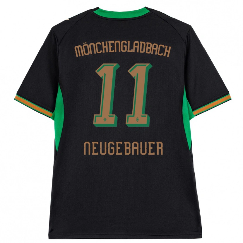 Danxen Herren Simon Neugebauer #11 Schwarz Orange Grün Braun Auswärtstrikot Trikot 2026/27 T-Shirt