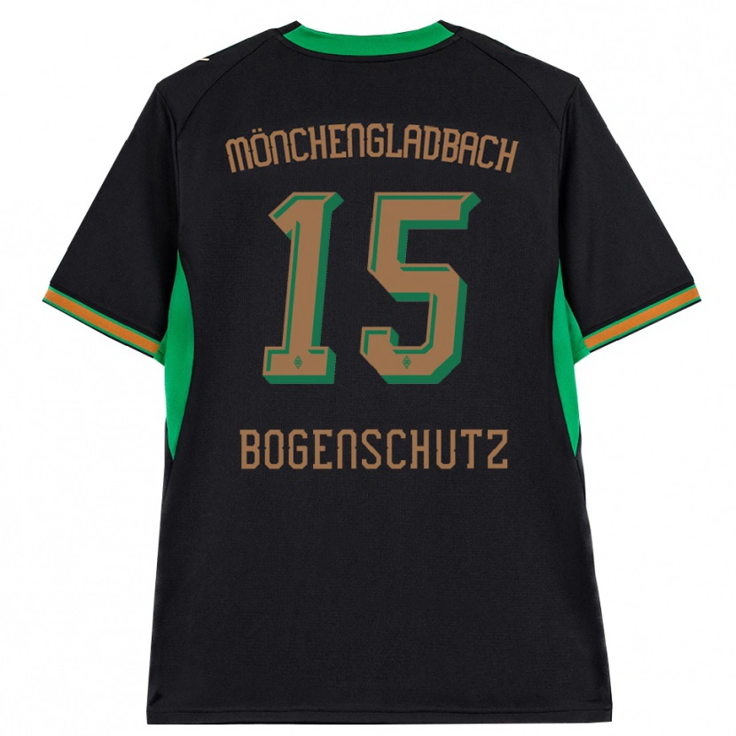Danxen Herren Kerstin Bogenschutz #15 Schwarz Orange Grün Braun Auswärtstrikot Trikot 2026/27 T-Shirt
