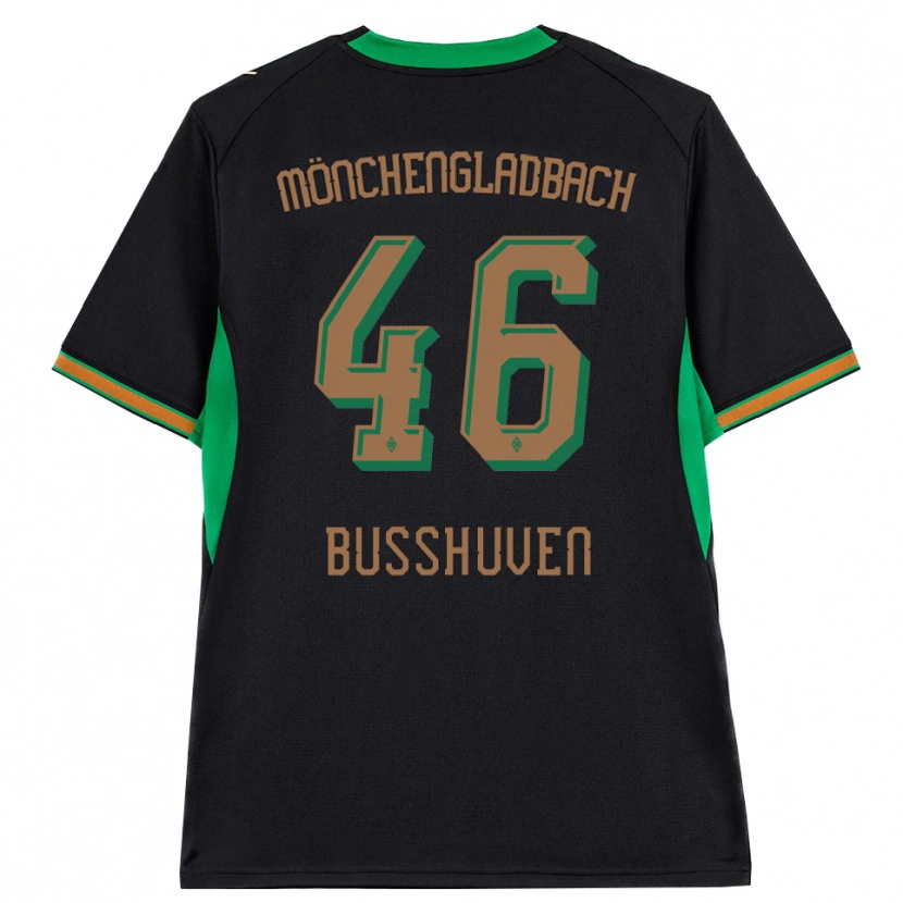Danxen Herren Alina Busshuven #46 Schwarz Orange Grün Braun Auswärtstrikot Trikot 2026/27 T-Shirt